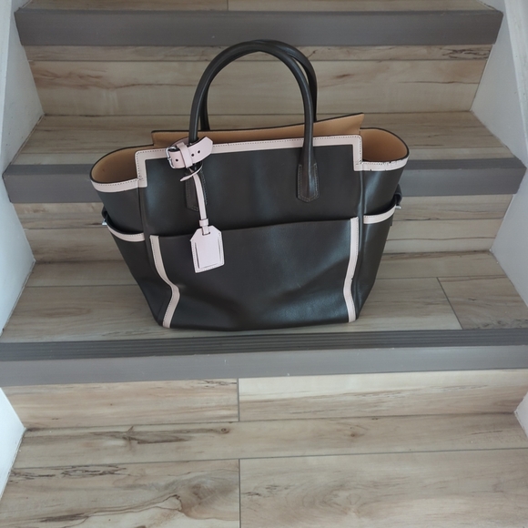 Reed Krakoff Brown & Pink Tote - Picture 3 of 10